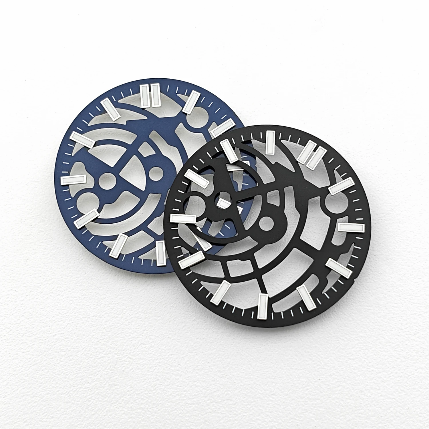 Luminous Black & Blue Dial - 28.5mm