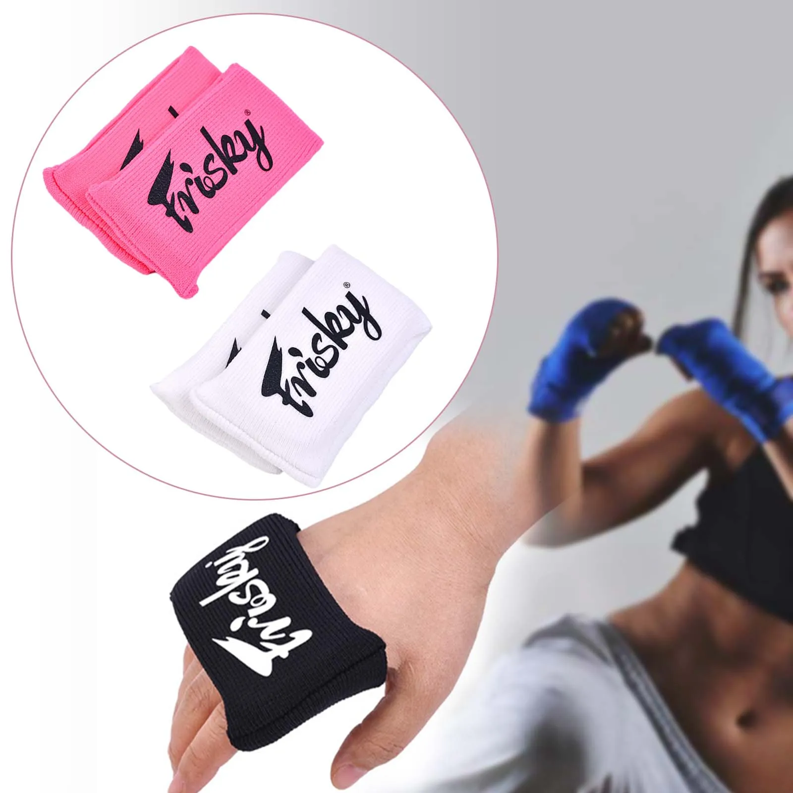 Boxing Gel Hand Guard Knuckle Guards Protection Knuckle Pads Gel Hand Wraps Gel Knuckle Padded for Karate Sanda Sports