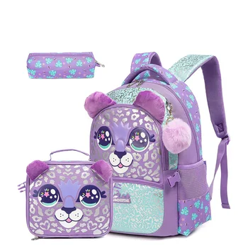 Kids Backpacks for Girls School Bag with Lunch Box School Backpack for Girls Set Cute Bookbag for Kindergarten 1