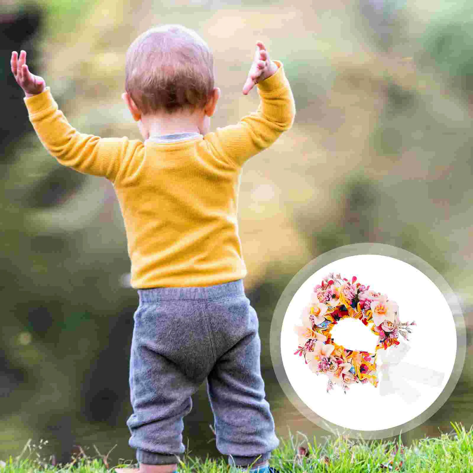 Baby Flower Headband Baby Girl Headband Infant Headband Toddler Hair Accessory travel accessory hat duck clips luggage backpack flower hat clips travel hat keeper clip print hat holder sweater clip