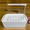 Automatic Pet Bird Bath with USB Cable Easy to Clean Parrot Bathtub for Cockatiel African Grey Water Bowl Lovebirds Budgie 3