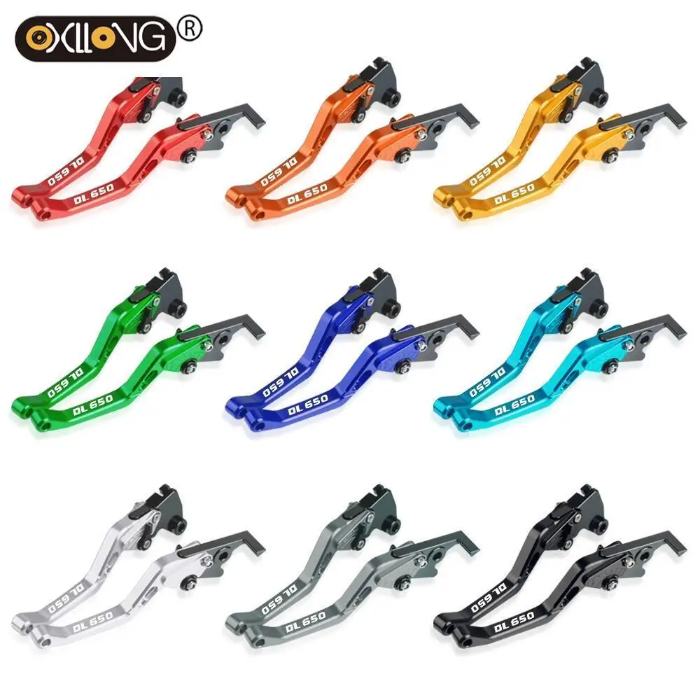 

For Suzuki DL650 V-storm Motorcycle Parts Short Aluminum Adjustable Brake Clutch Levers DL 650 VSTROM 2011-2018 2016 2017