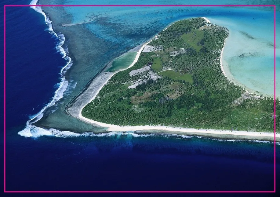 Metal Wrapped Magnets Souvemag,Tahiti Bora-Bora Island View Metal Fridge Magnet 5589 Travel Souvenirs Drop Shipping Accept