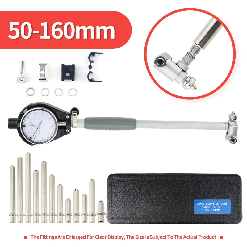 KIMISS Interne Diametermeter van aluminiumlegering