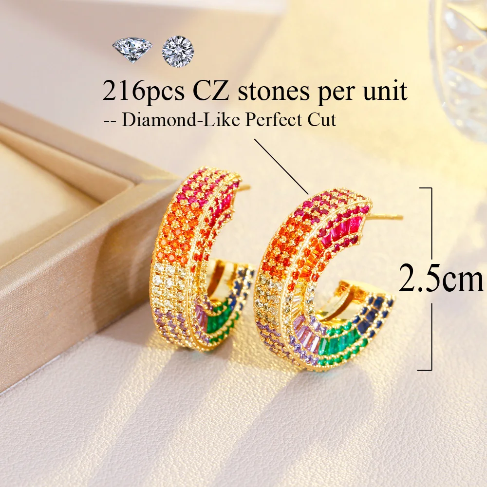 ★人氣★MONDAY EDITION★U SHAPE GLASS EARRINGS_2色 ☆人氣☆MONDAY EDITION☆U SHAPE GLASS EARRINGS_2色 MONDAY