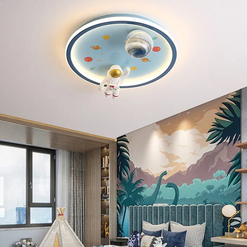 Nordic Minimalist Children's Room Ceiling Lamps Modern Romantic Girl  Bedroom Baby Room Eye Protection Ceiling Decor Lights Led - Ceiling Lights  - AliExpress
