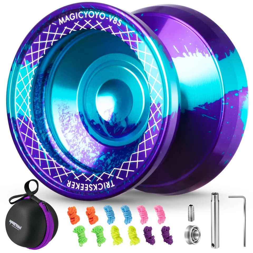V8s Yoyo for Kids 8-12, Professional Yoyo Metal Responsive Yo-yo