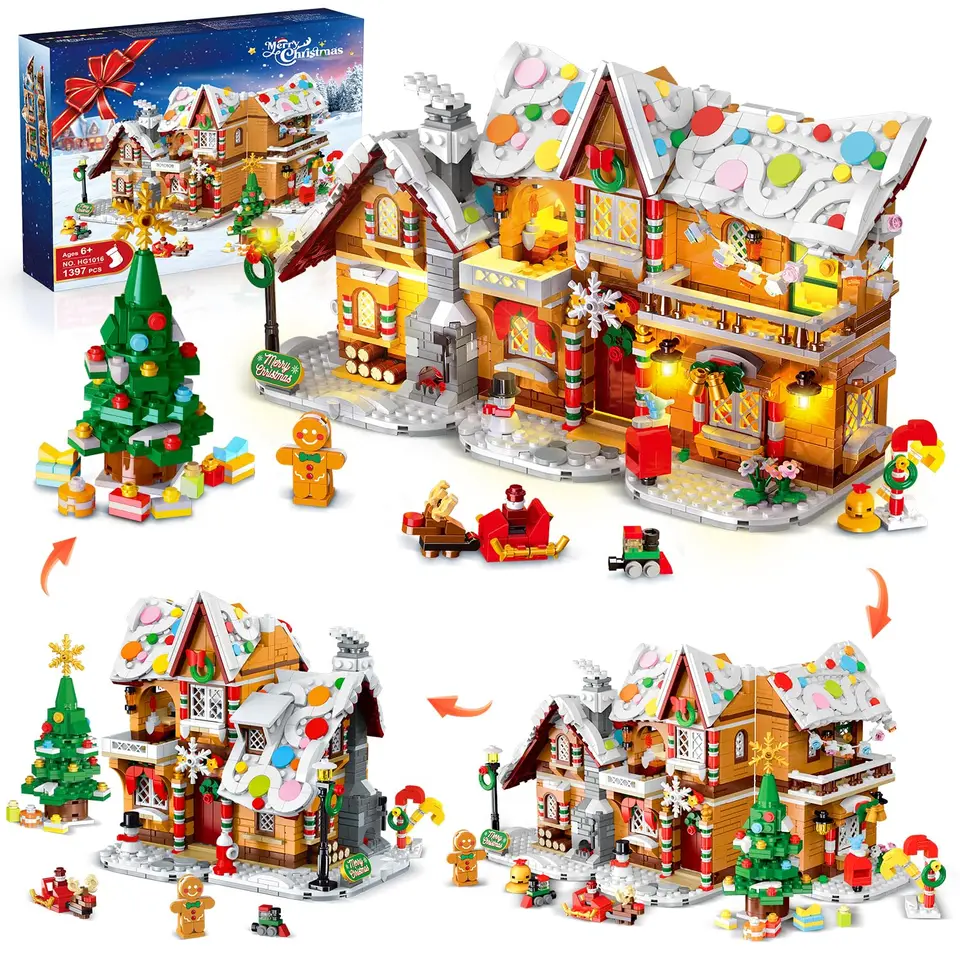 Polly Pocket - Calendario dell'Avvento 2025, Set casa di Pan di Zenzero con Una Micro Bambola e 24 soprese e Accessori a Tema FESTIVITÀ Inclusi, Giocattolo per Bambini, 4+ Anni, JFV13