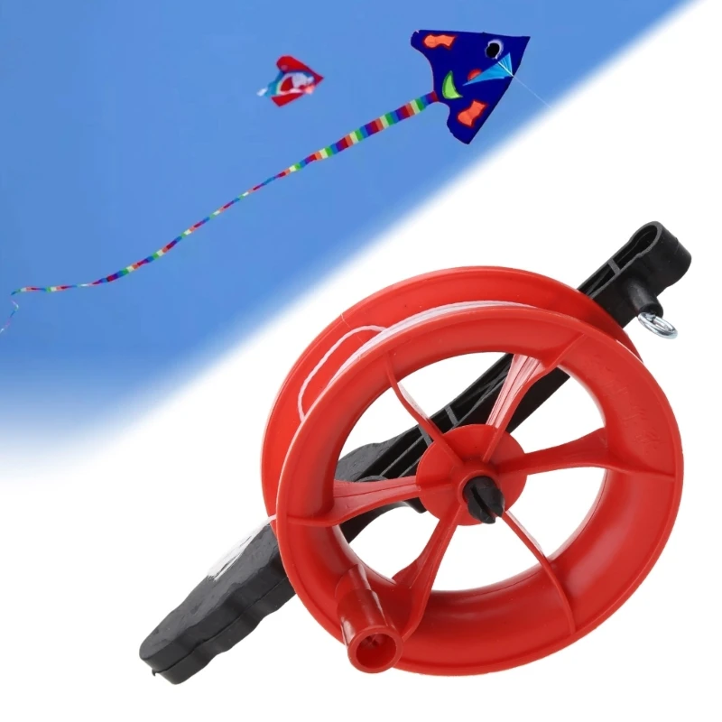 

HUYU Outdoor Ball Bearing Wheel Kite Winder Tool Reel Handle Line String 60M Winder