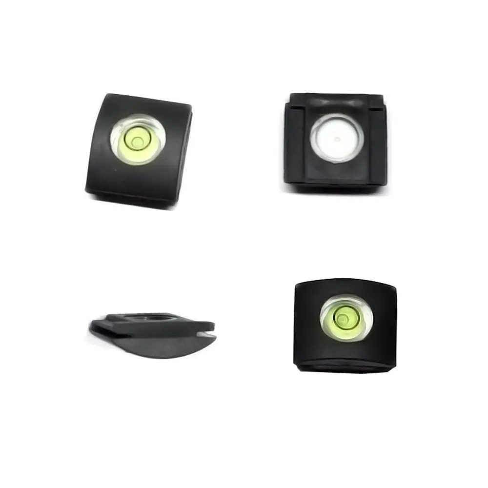 2 Pieces DSLR Camera Flash Hot Shoe Protector Cover Spirit Level for Nikon Canon SX60 SX70 1300D 800D 850D 90D 7D II D7200 D5600