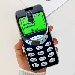 Transparent Soft Silicone Phone Case - Stylish and Sleek Design for A8 (2018) (Wine red)