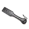 1pc Diamond Pattern Flog Spank Paddle Horse Whip Beat Submissive for Horse Training Crop Leather Spanking Paddle 5