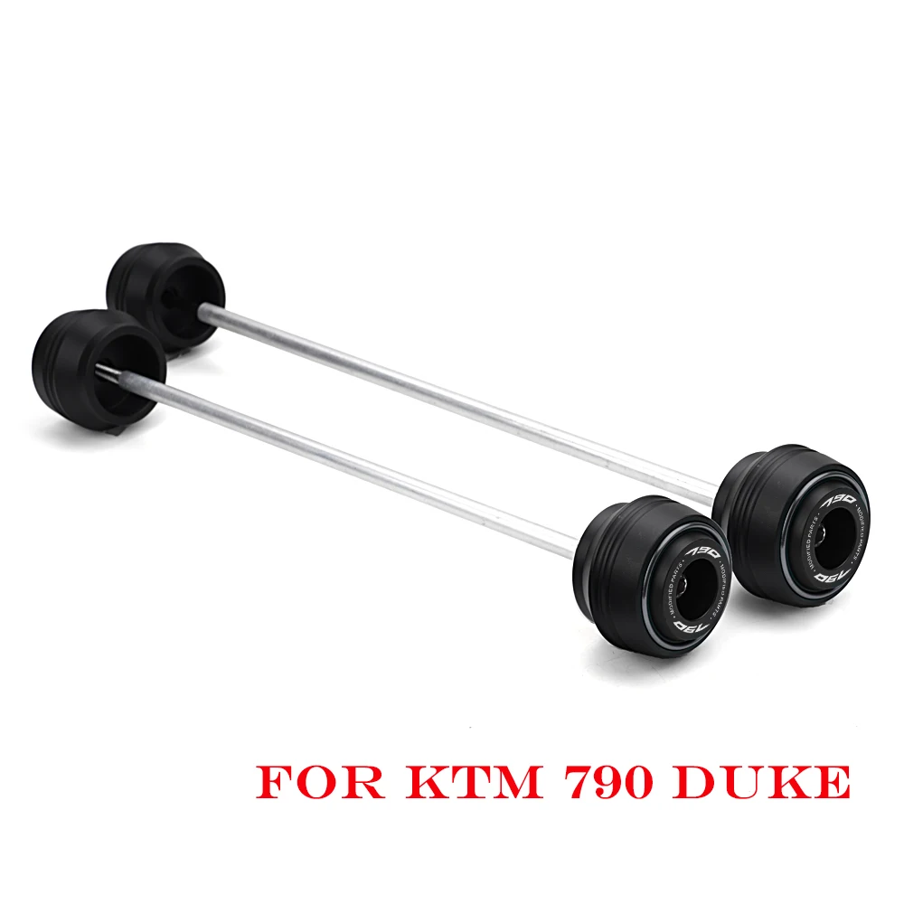 Für KTM 790 890 DUKE Duke790 Duke890 2018-2025 2026 Motorrad Vorder- und Hinterrad Achsgabel Sturzschutz Slider 790 Zubehör – Detail 10