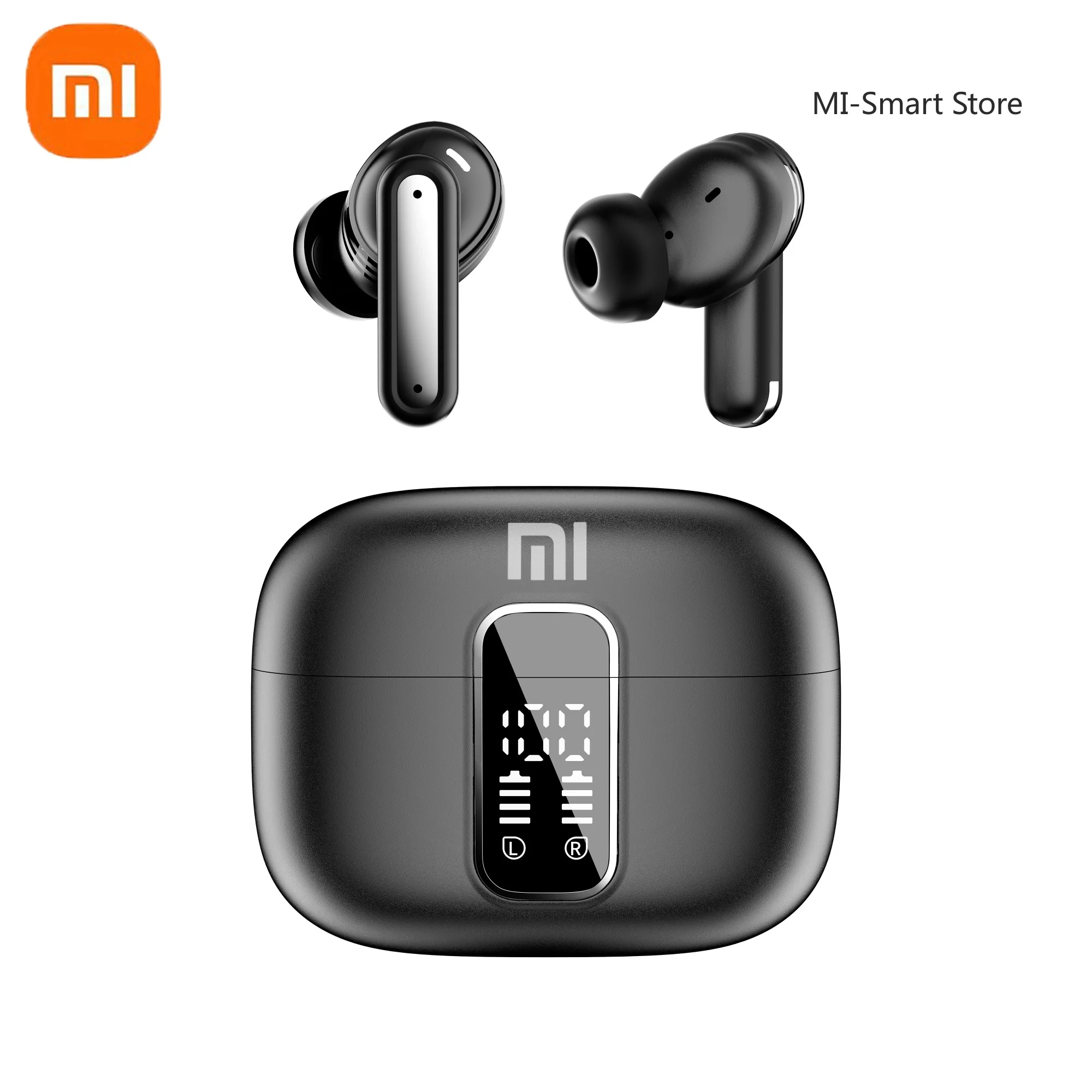 Xiaomi Wireless Bluetooth Earphones Comfortable Wear Digital Display Screen Zero Delay Gaming Earphones In ear Headphones