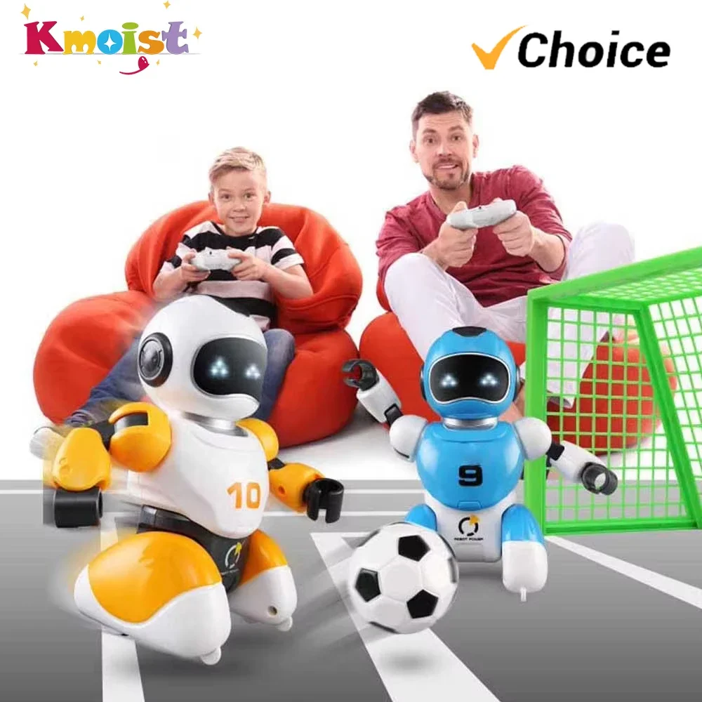Intelligence RC Robot Toy Smart Football Battle Remote Control Robot Parent-Child Educational Toys for Boys Kids Christmas Gifts