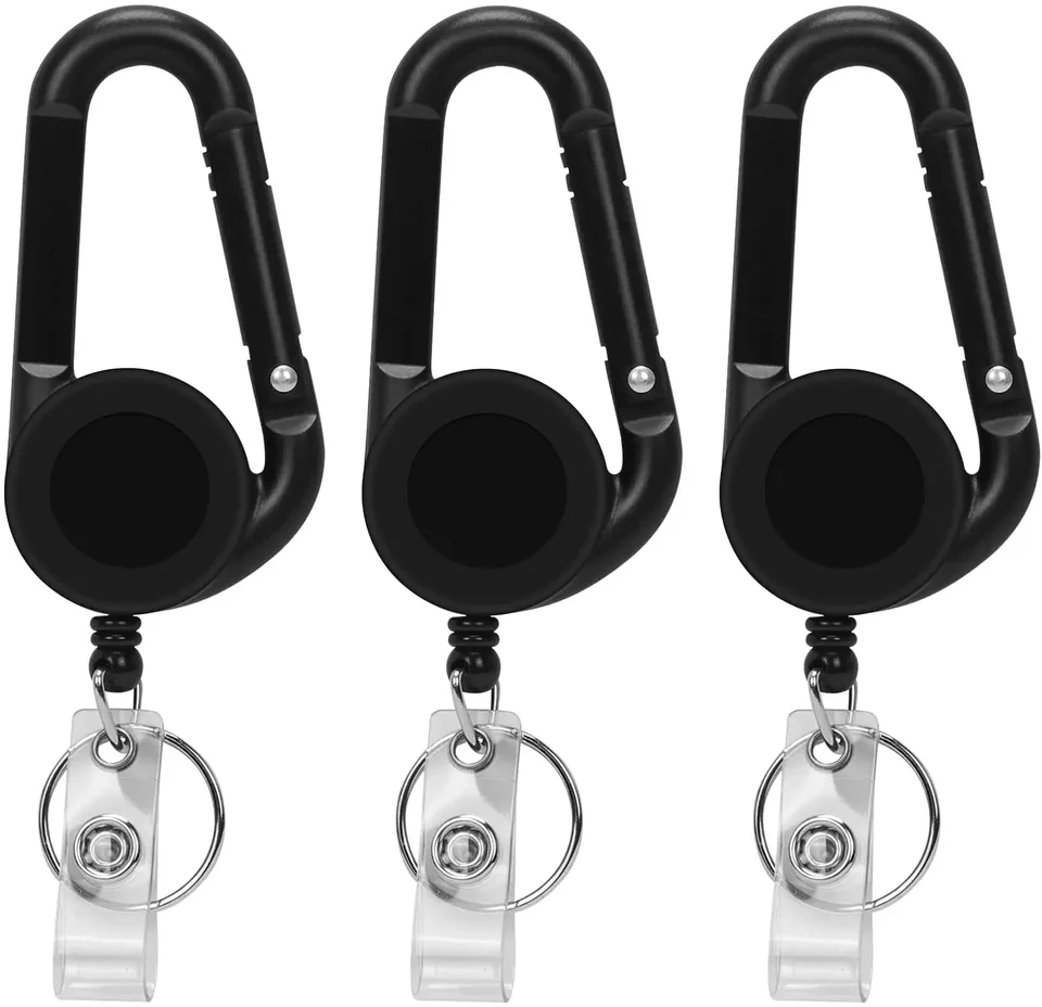 Acquista Anello Portachiavi Con Moschettone Retrattile - Foto 10