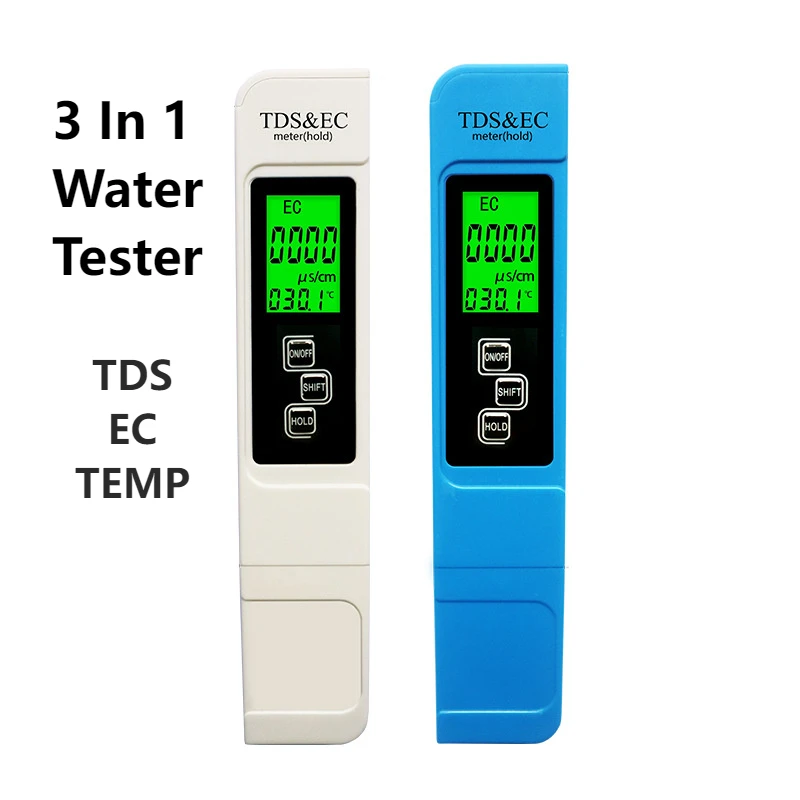 3in1MultifuctionTesterTDSMeterWaterQualityDetectorECTestPen