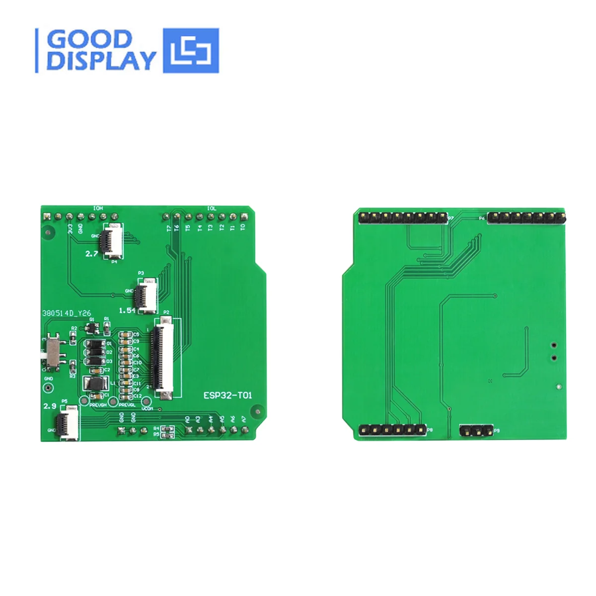 Polegada Touch Eink Epaper 264x176 Resolução Epd Display com Placa Adaptadora Esp32 2.7 - Imagem 6