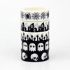 2024 NEW 1PC 10M Decor Halloween Holiday Ghosts Skull BW Washi Tape Set for Scrapbooking Journaling Masking Tape Cute Stationery 2