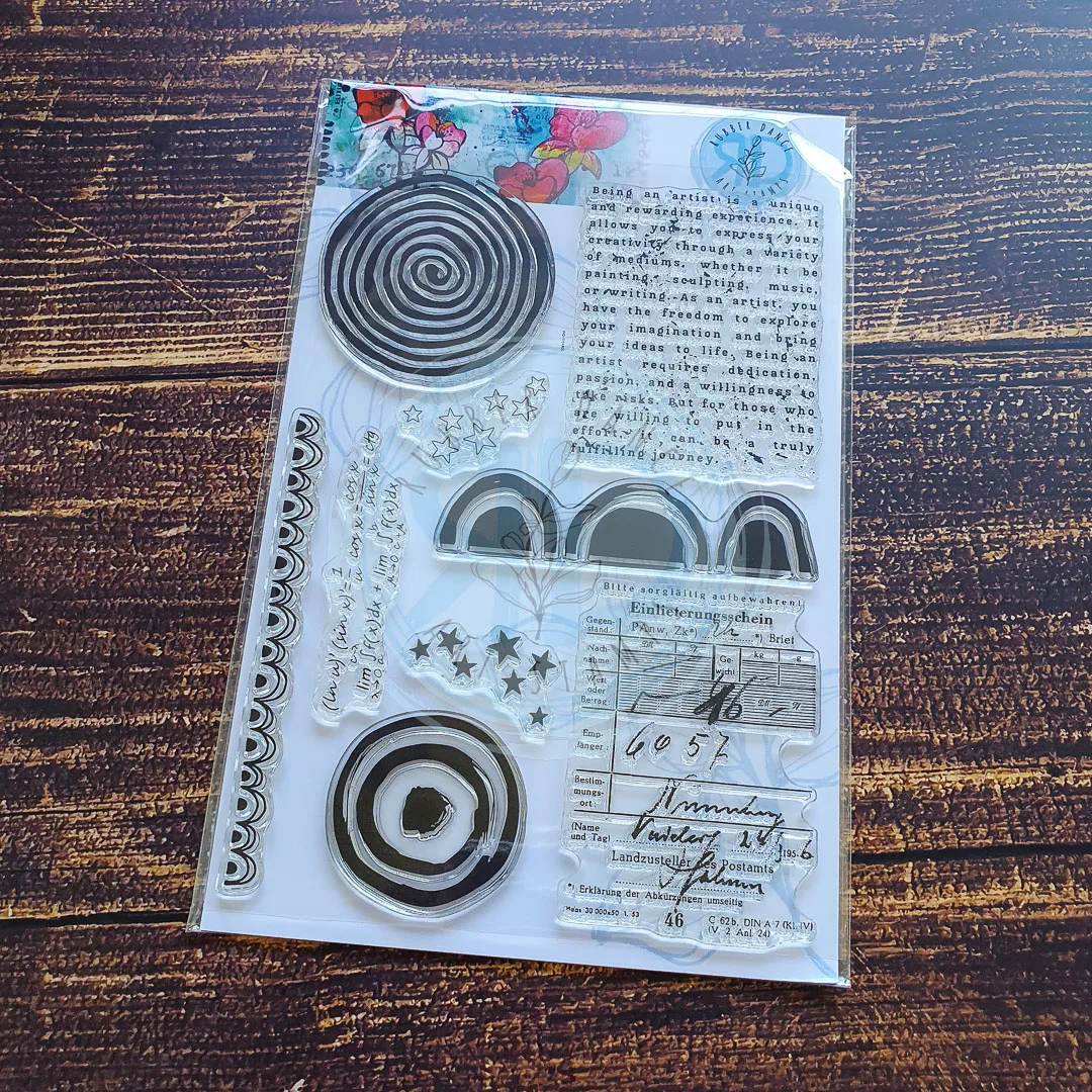 Transparent Clear Silicone Stamp/Seal DIY scrapbooking/photo album Decorative clear stamp/2409021
