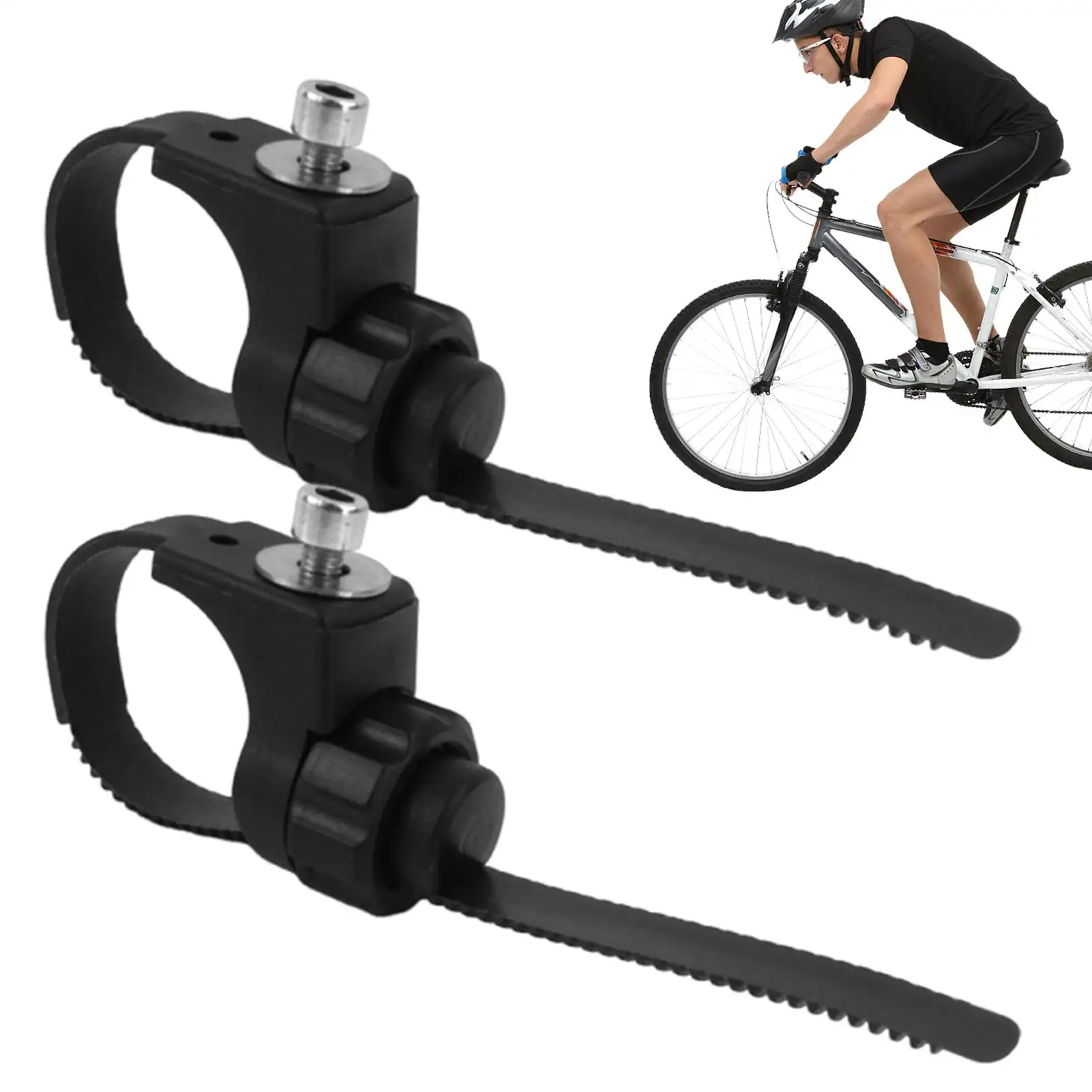 1 paar Fahrrad Kotflügel Montage Ring Mountainbike Einstellbare Schlamm Schutz Gabel Rahmen Montieren Radfahren Zubehör Reparatur Teile – Detail 8