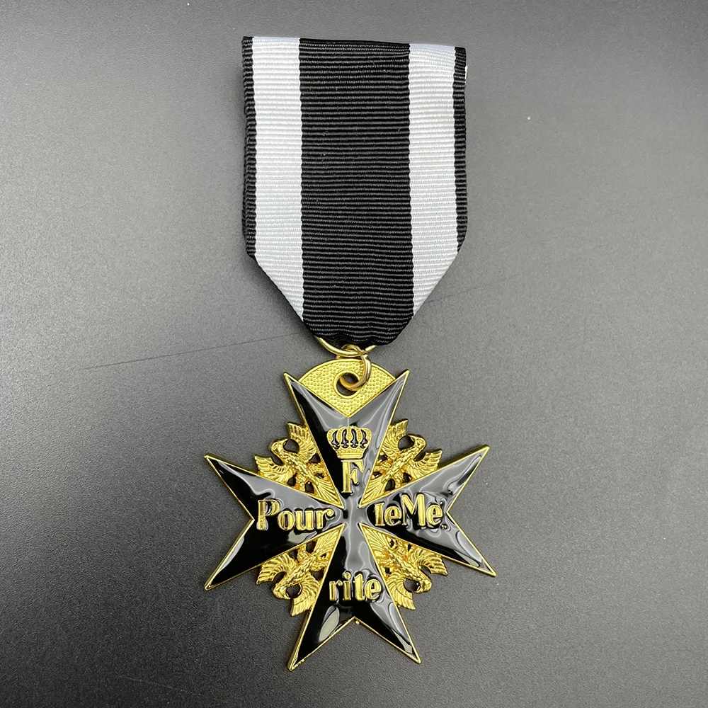 POUR LE MERITE Sy & Wagner 938 Silber Zweitstück Orden Preußen WW - Foto 9