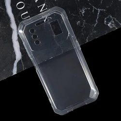 Premium Soft TPU Transparent Black Phone Case - Ultra Slim Silicone Protective Back Cover for IIIF150 B1 Pro (Clear)