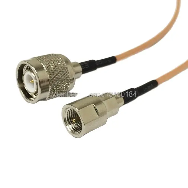 New Modem Coaxial Cable Tnc Male Plug To Fme Male Plug Connector Rg316