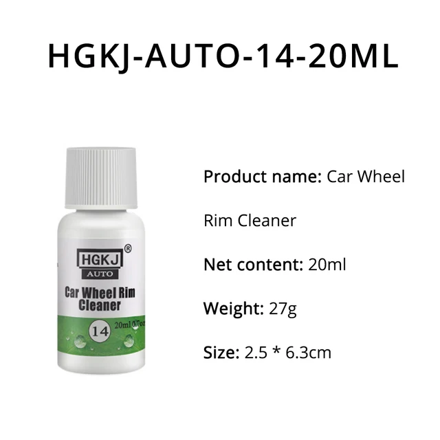Hgkj-14 20ml-100ml Bicycle Motorcycle Car Rim Wheel Ring Cleaner
