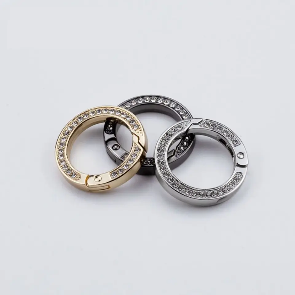 Sourcing Map Lot De 20 Fermoirs Pivotants, 1,3 Cm, Anneau En