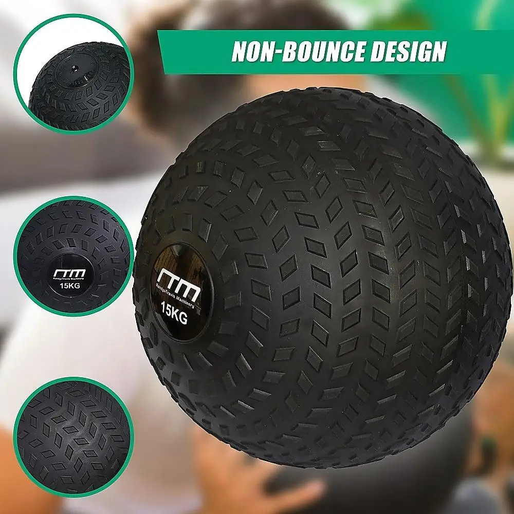 15kg Slam Ball-Durable Tyre Thread Dead Ball Medicine for gym & Fitness Workouts