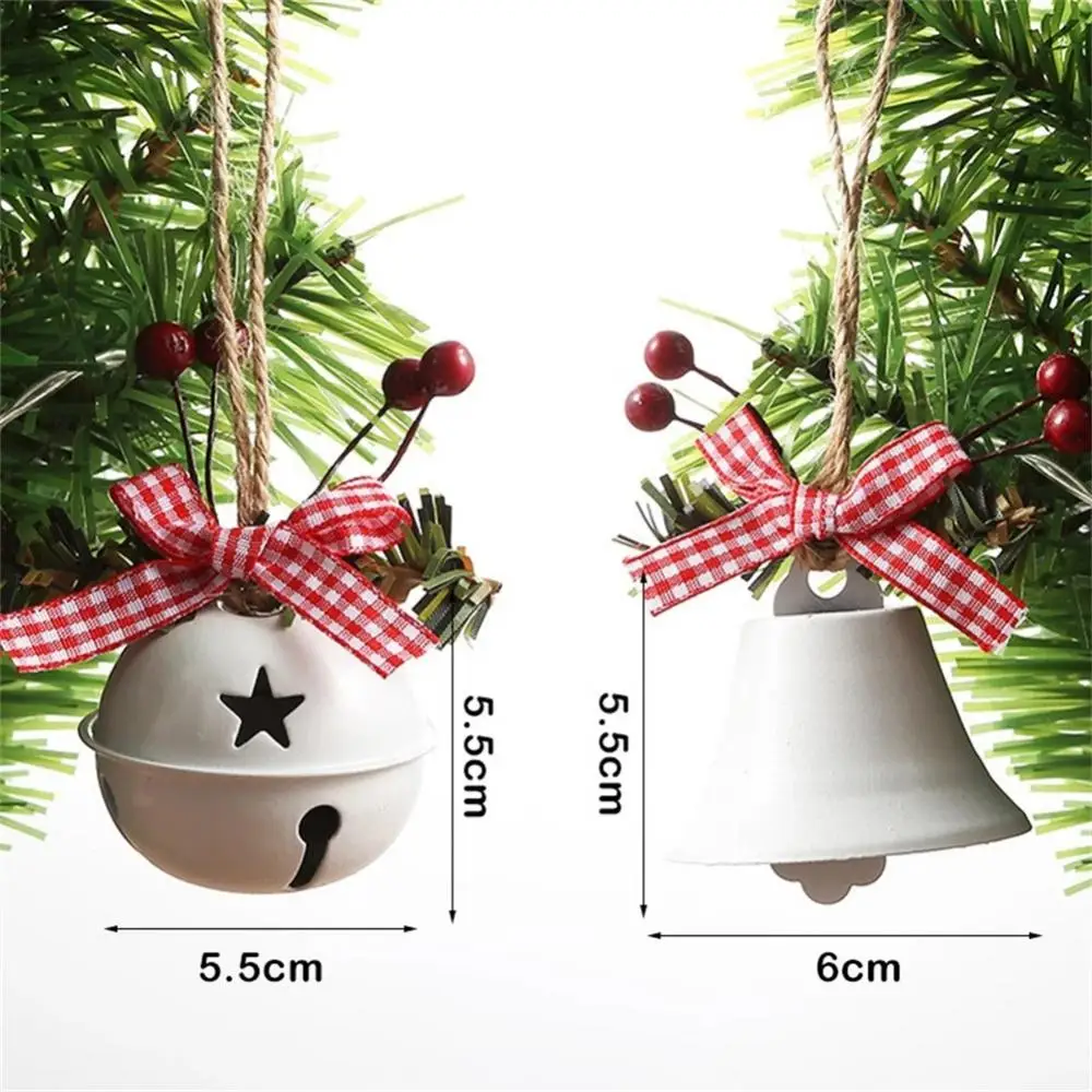 Levemolo 2 Pçs Sinos De Natal Sinos De Metal Jingle Bells Natal Jingle Bell  Decoraciones Para Salas De Casa Decoração De Casa Decoração De Natal