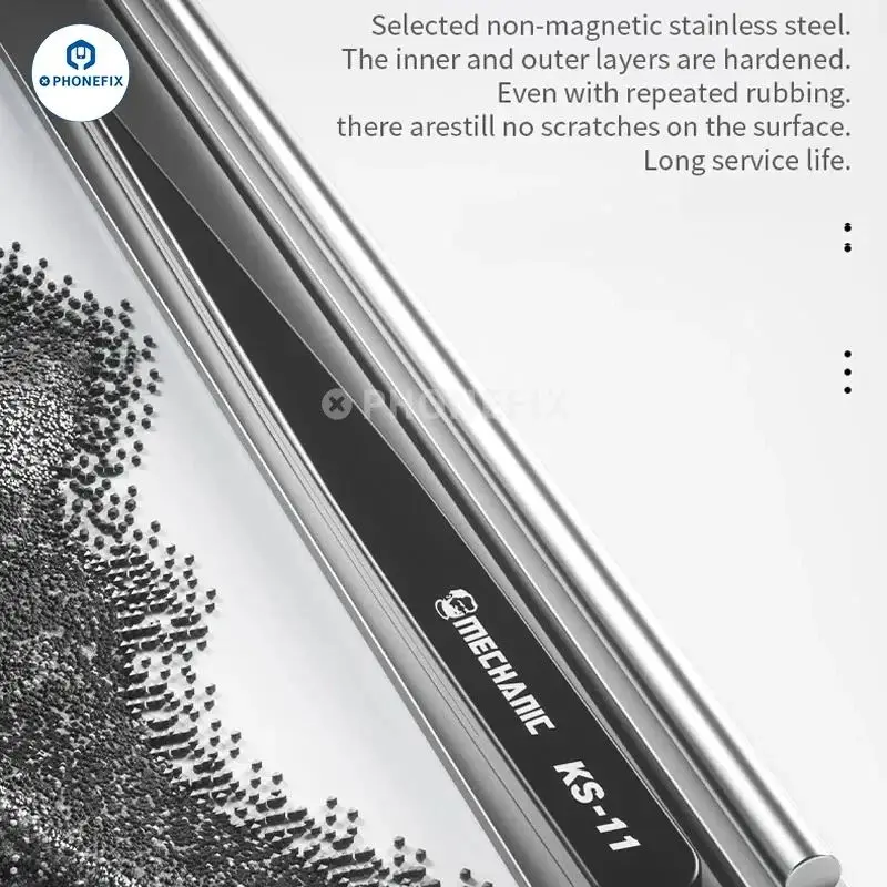 MECHANIC KS-11 Hand Polished Comfortable Grip High Hardness Precision Tip Jumper Non-magnetic for Phone Repair Manual Tool