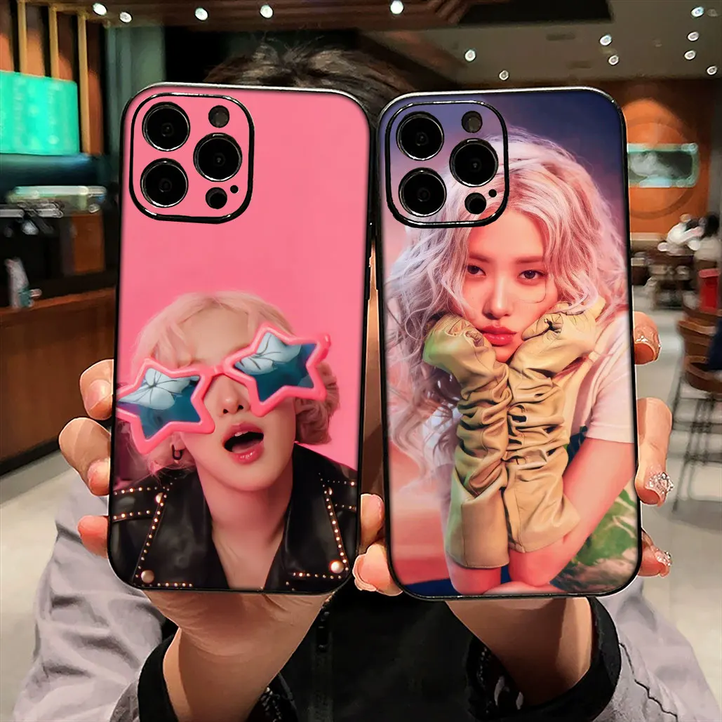 Korean Roses Kpop Pink Phone Case Cover