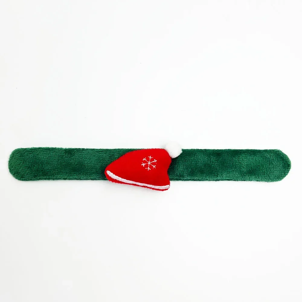 3PC Christmas children's Bracelet Snap Ring Holiday Atmosphere Decoration Small Gift Wristbands Christmas Toys