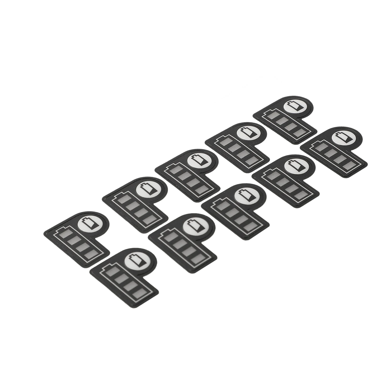 10PCS Battery Level Indicator Label Battery Capacity Light Sticker Button Decal For BL1830 BL1430 18V Lithium Battery 6