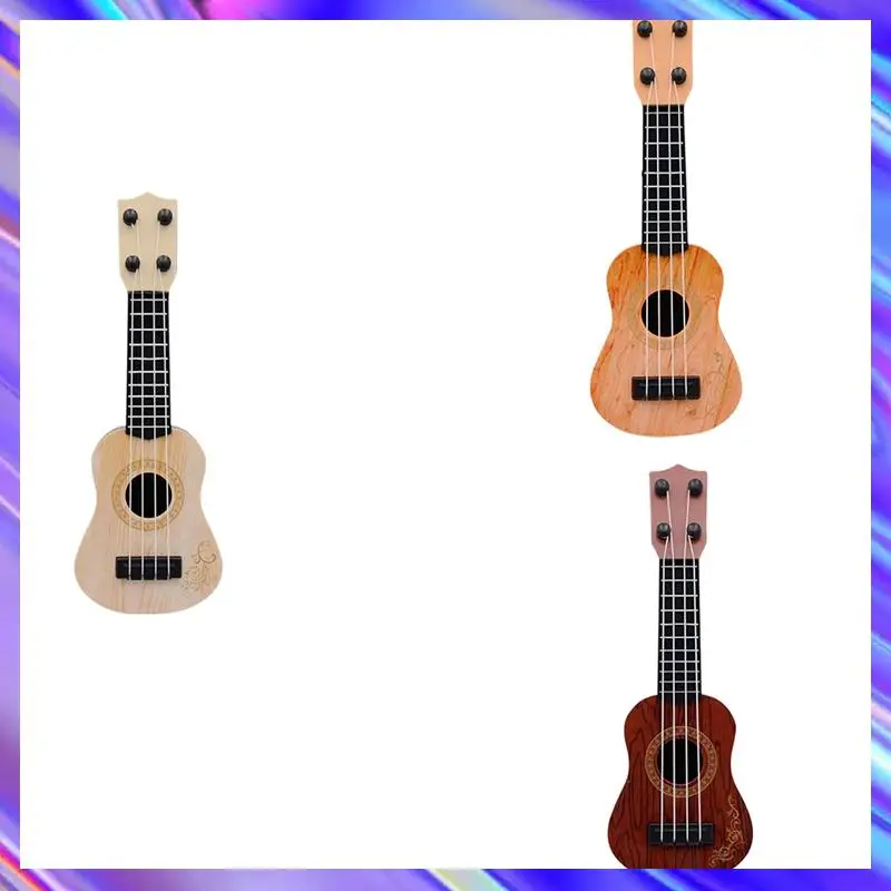 Quality Kids Classical Ukulele Guitar Toy Early Education Small Guitar Party Supplies Adjustable