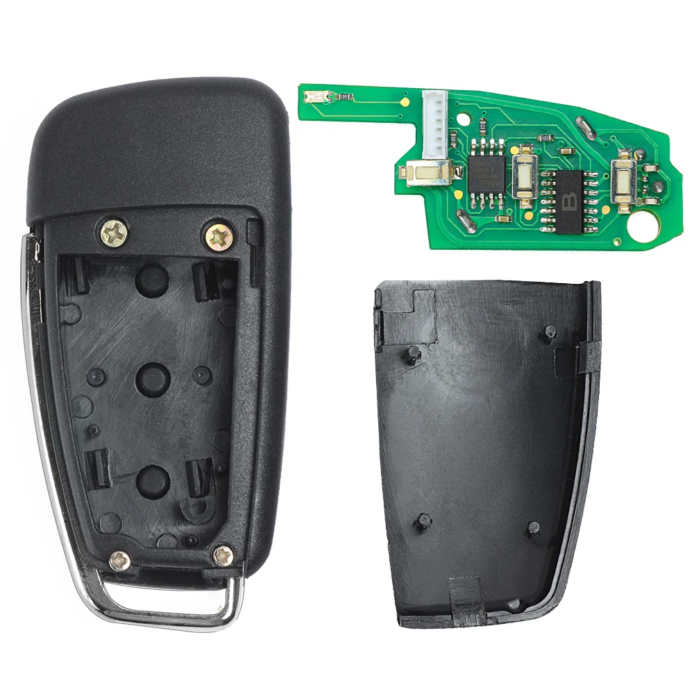 KEYECU 81996-1C300 Upgraded Folding Remote Key Fob 433MHz ID46 Chip for Hyundai Getz 2003 2004 2005 2006 2007 2008 2009 2010