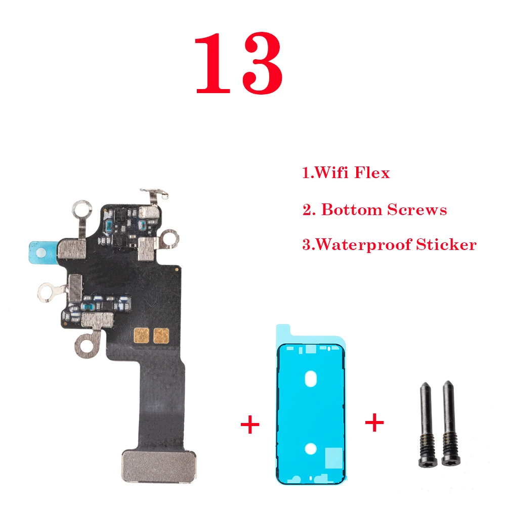 WiFi Antenna Flex Cable Repaired Part For iPhone 7 8 Plus X XR XS 11 12 13 14 Pro Max Mini Plus flex cable,flex cable replacement