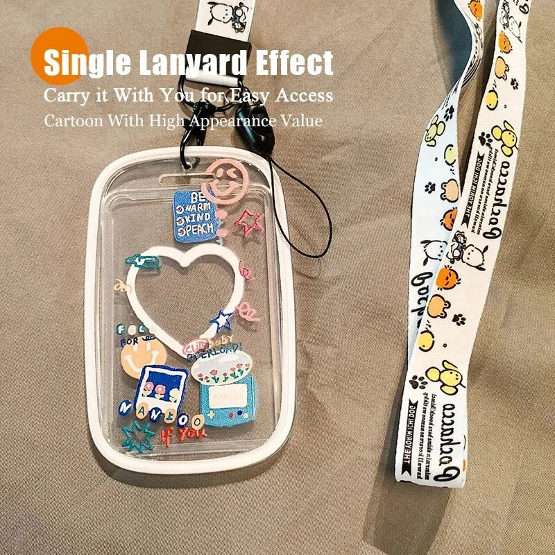 Card protector 1PC Bus Card Set Campus Card Subway Work Factory Brand Ins Set Meal ID Pick-up and Drop off Protec