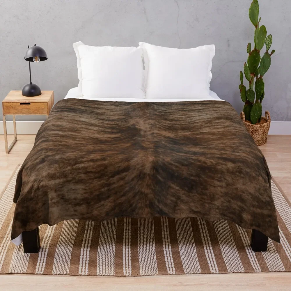 

Brindle Throw Blanket Sofa Quilt For Decorative Sofa Luxury Thicken Plush Blankets
