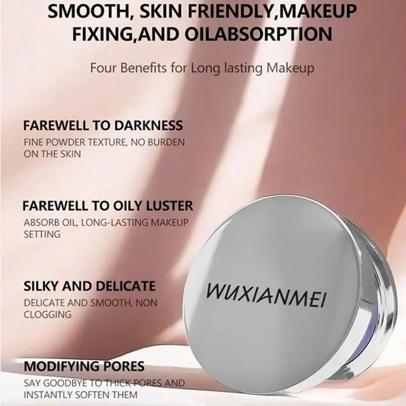 Pressed Powder Endless Beauty Soft Breathable Comfortable To Wear Silky Lasting Chinese Skin Care Brand Wuxianmei Blue Sky Cloud pressed powder foundation,setting powder,concealer powder,face powder,compact powder