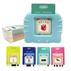 Russian English Taking Flash Cards 112 PCS Teach & Learn Basic Russian Alphabet Words Bilingual Russian Books for Kids 1