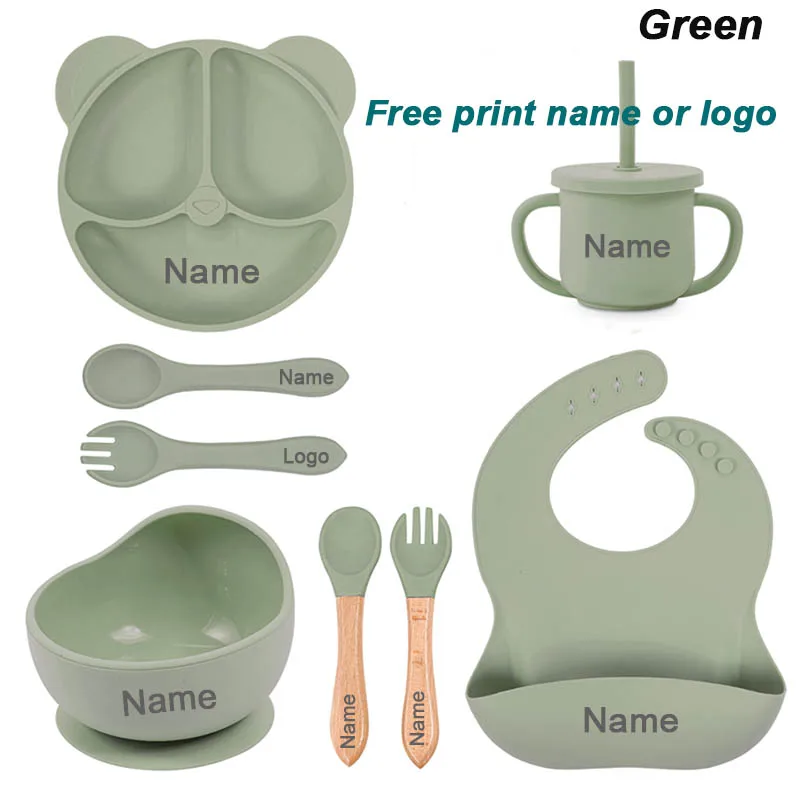 Green 8 Pcs