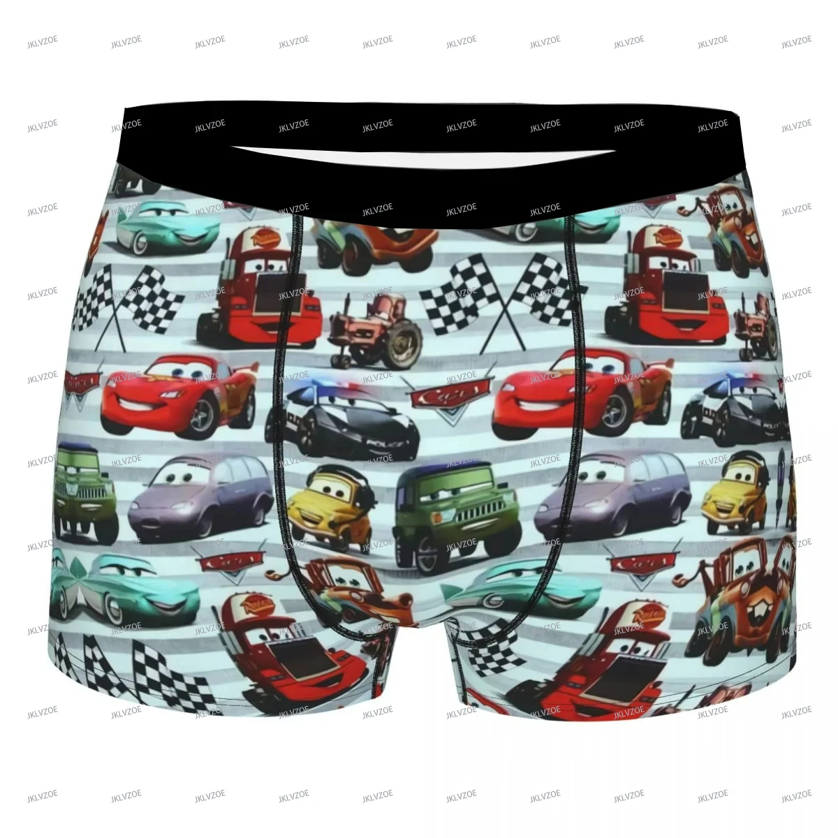 Four Seasons New Shorts 3D Print Lightning McQueen 95 Car Cartoon Underwear Panties Briefs Soft Men's Women's Underpants 4
