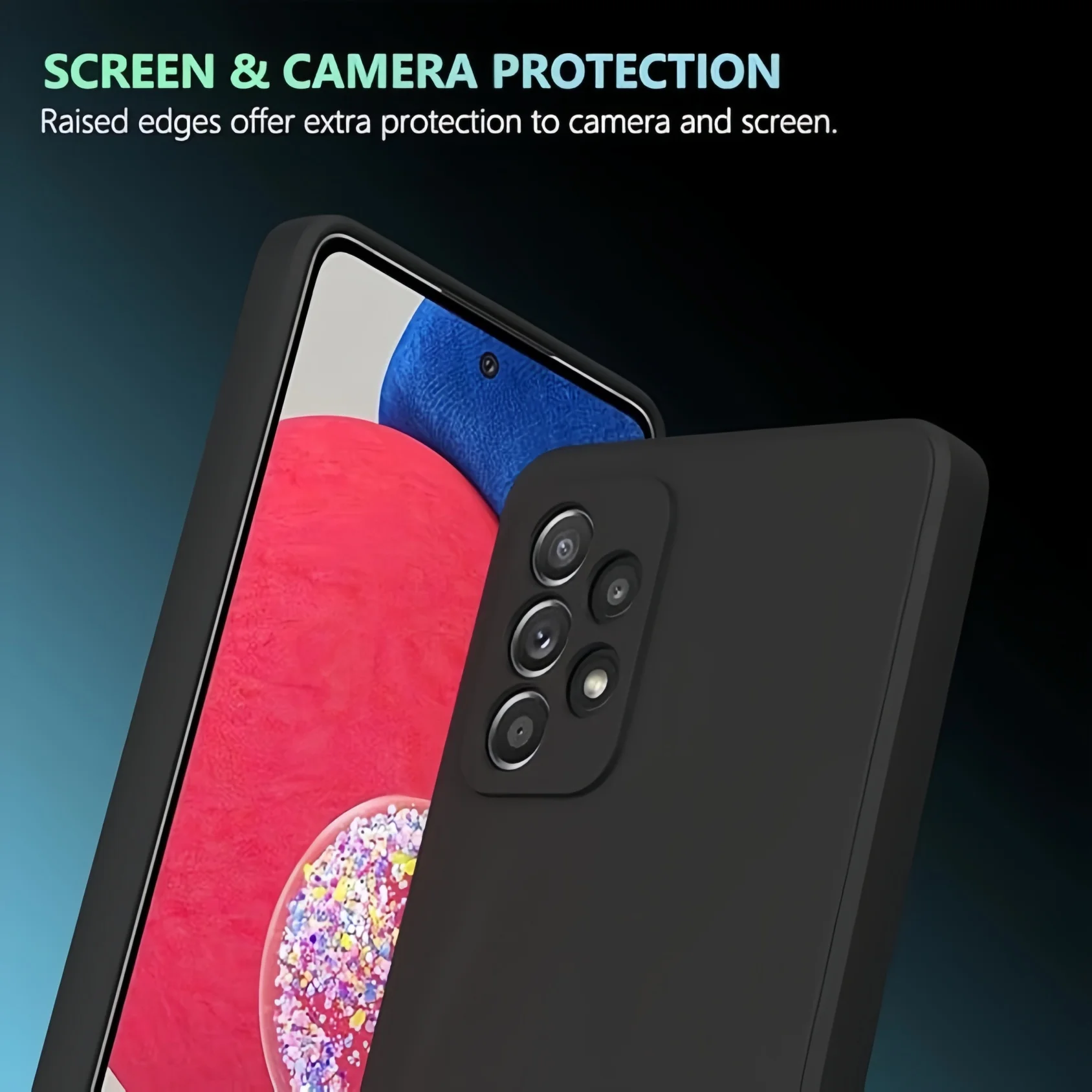 Noble Fashion Shockproof Protective Liquid Silicone Case - Solid Colour
