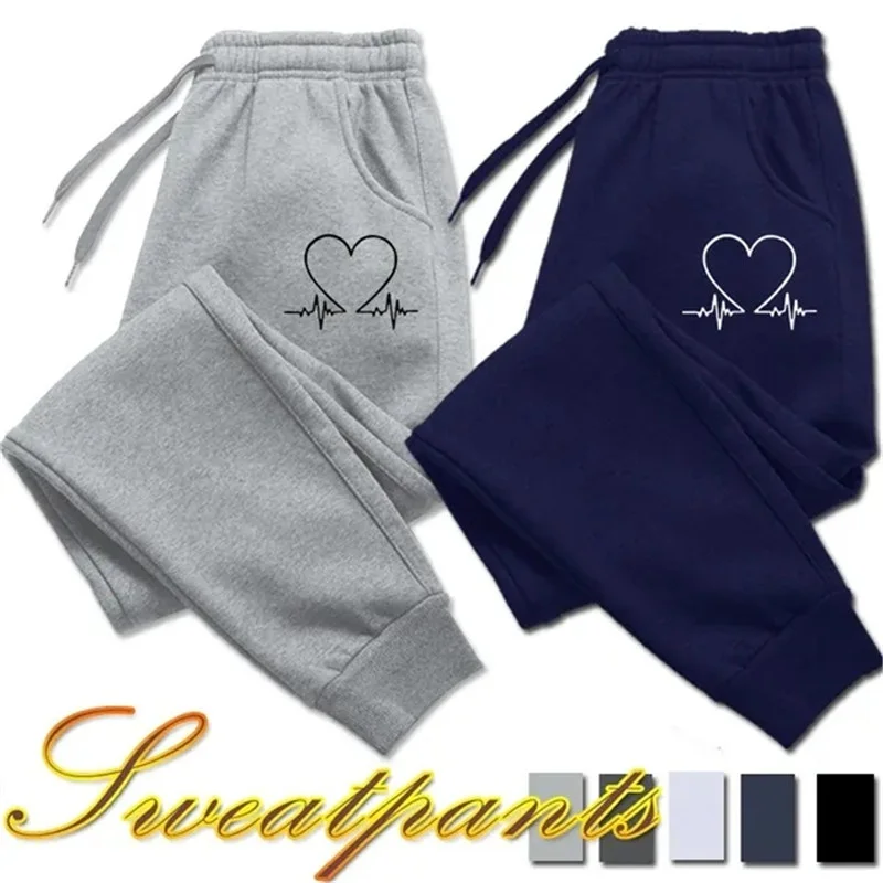 

Sweatpants For Women Love Printed Casual Pants High Waist Sports Pants Female Joggers Streetwear Harajuku Style Trousers