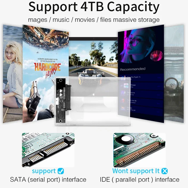  ϵ ũ ̽, SATA to USB 3.0 ̺,  ̽ Ŀ, 2.5 ġ SSD HDD Ŭ,  
