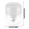 Electric Garlic Grinder Portable Chopper Multi Function Electric Garlic Masher Kitchen Food Shredder Mini Garlic Vegetable Chopr 6
