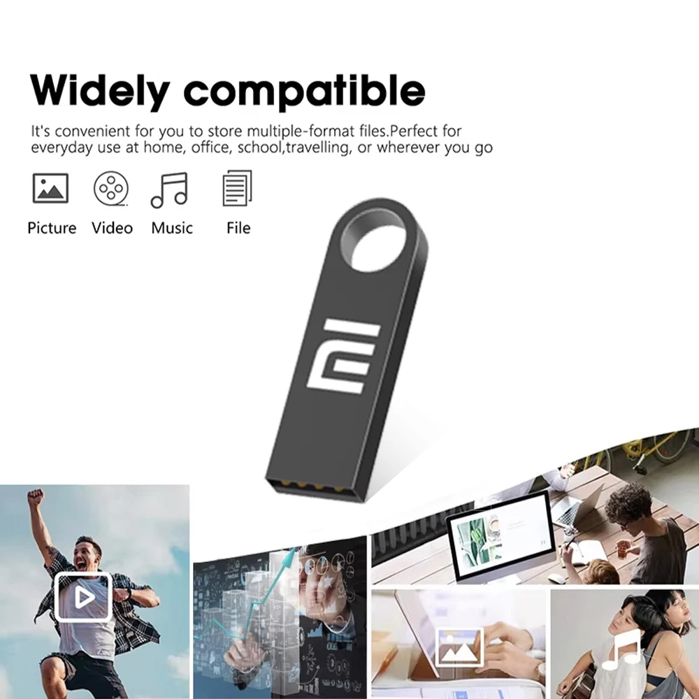 Xiaomi Flash Drives 2TB USB High Speed Metal Pendrive USB